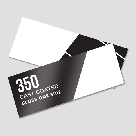 350 Artboard Cast Coated Gloss 1 Side 350 Artboard Cast Coated Gloss 1 Side